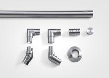 Frameless Glass Railing Bracket And Interior Railing Kit