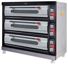Deluxe Electric / Gas baking oven, 3-stage & 9-tra