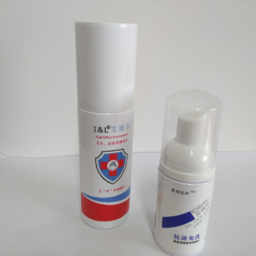 Spray disinfettante per la pelle dei materiali di consumo ospedalieri