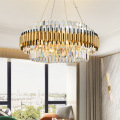 Chandelier LeDER Crystal Nua-Aimseartha Chrome