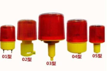 Tower crane caution light