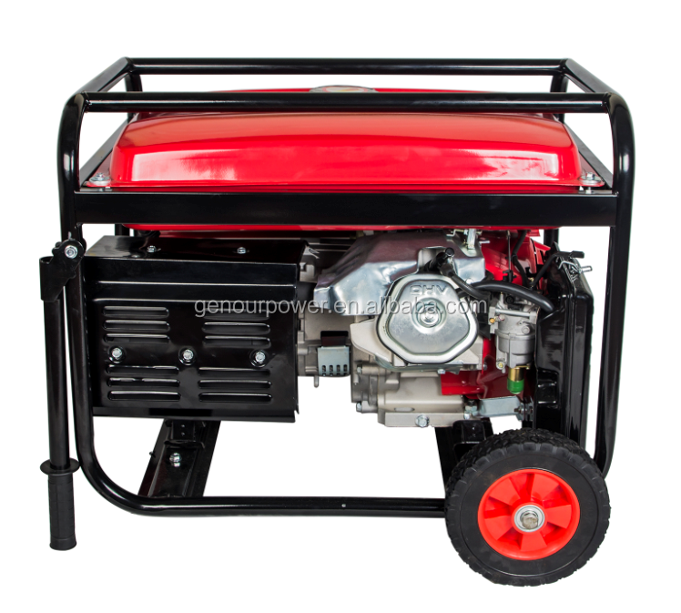 5kw 5kva Gasoline Electric Generator With 13hp 188f engine gx390