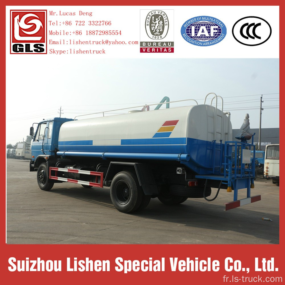 Dongfeng Water Transport Truck Capacité 7 M3