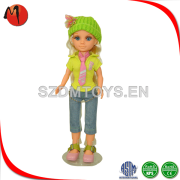 Plastic 11 inch fashion dolls for kids