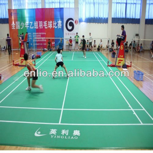 Piso de PVC para certificado BWF de Badminton Court BWF