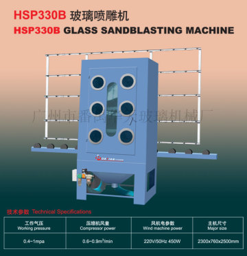 Glass Sandblasting Machine