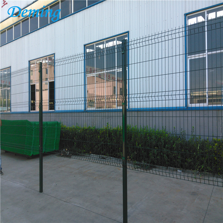 Green Weld Mesh Decorative Fencing Designs