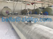 Steel/FRP Dual-Layer Underground Tank with Two Compartments