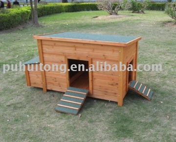 Wooded chicken house