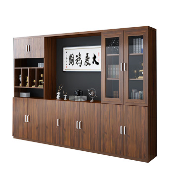 New Chinese Style Office File and Display Cabinet