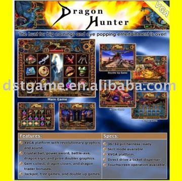 Dragon Hunter jamma arcade game board