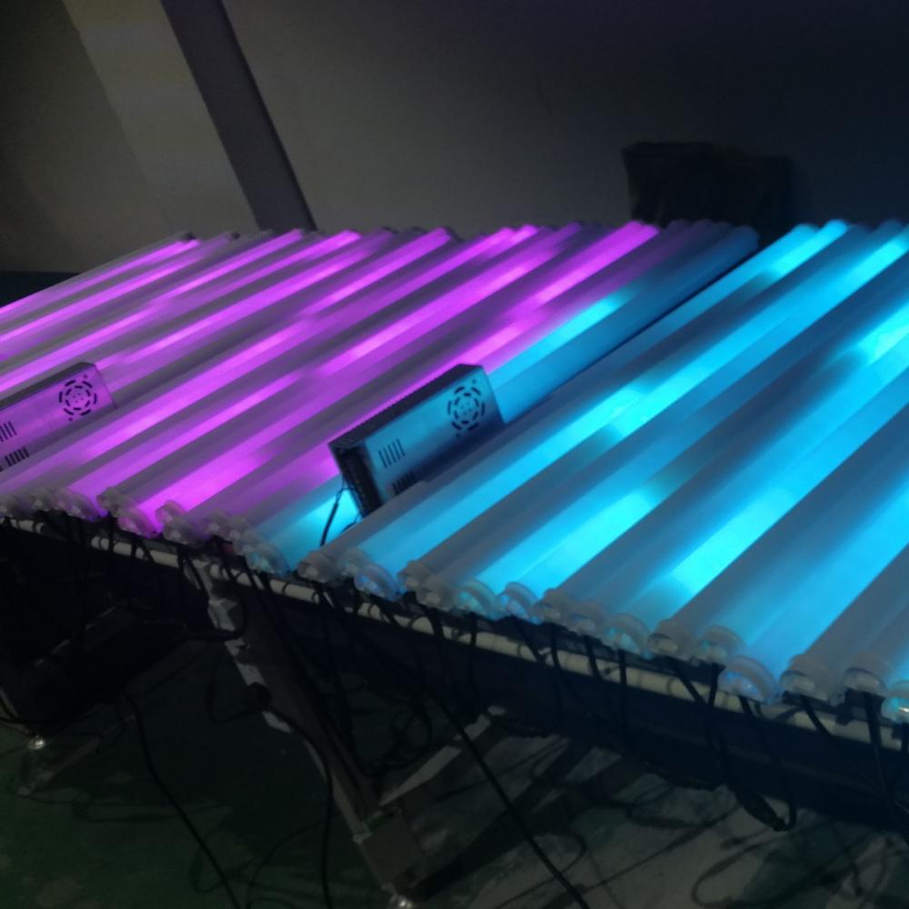 DMX Program RGB Pixel LED facade tube light