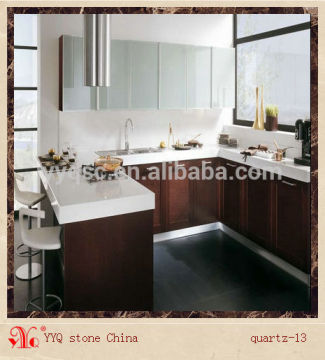 Engineered stone kitchen countertops