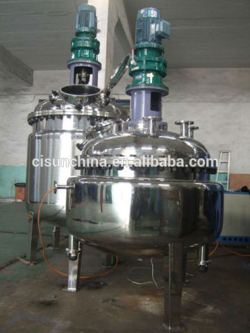 Stainless Steel Jacketed Vacuum Blending Vessel