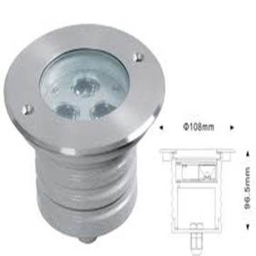 round single color waterproof outdoor led sidewalk underground light