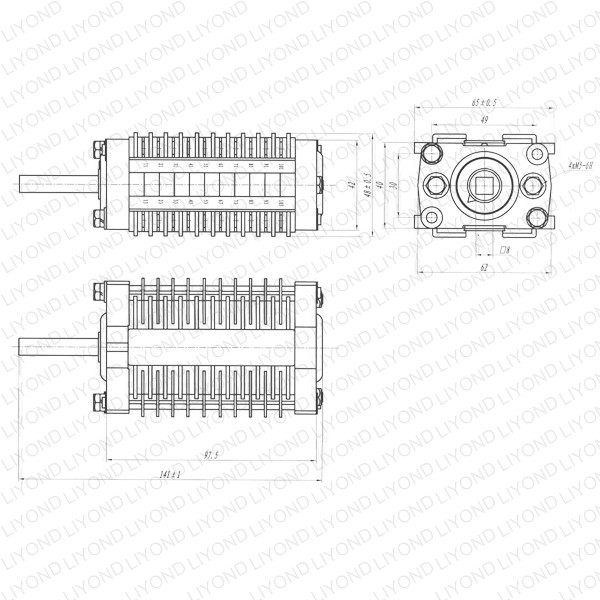 F10-20 Auxiliary Switch for vacuum circuit breaker