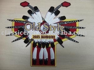 large embroidery patch