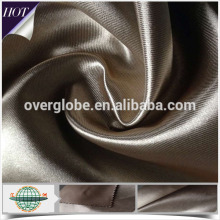 75D*300D 100% Polyester Dyed Double Shine Black Out Fabric