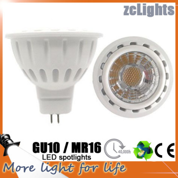 Spot LED GU10 MR16 COB 6W Светодиодная прожекторная лампа (MR16-A6)