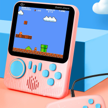 Classic Game Box G7: 3.5 Inch Retro Arcade Mini Portable Handheld Console with 666 in 1 Game Titles, Similar to Game Boy