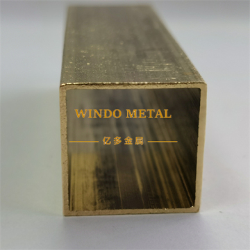 Brass square tube price per linear foot or per meter