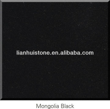 Black basalt Mongolia Black