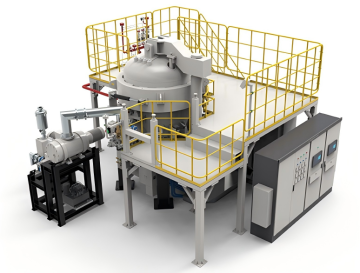 Vertical pressure sintering furnace