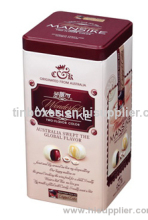 Square Coffee Tin Box?