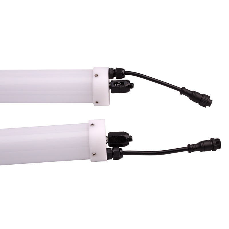 Адкрыты сцэнічны святло DMX512 Dimmable 3D -асвятленне трубкі