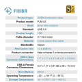 Hot Selling FIBBR PJM-U3 USB Optical Cable