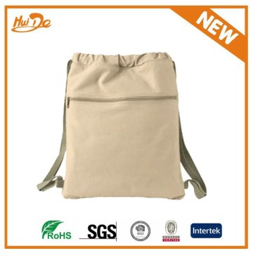 simple blank canvas backpack for students