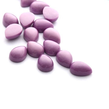 Phosphosiderite Pear Shape Cabochon Semi Precious Stone