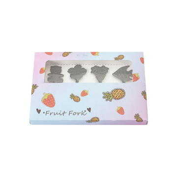 Reverse Design Fruit Fork Gift Set