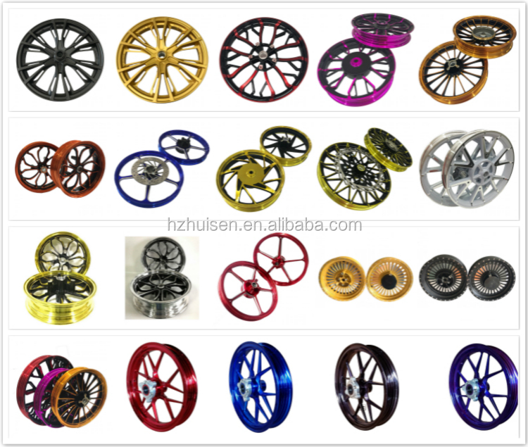 OEM 14 x 2.15 14 16 17 Inch motorcycle forged aluminum alloy wheel rims for MIO