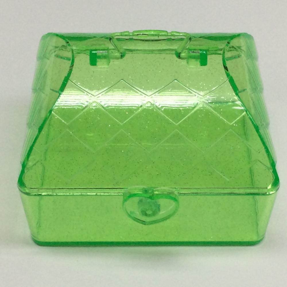 プラスチックミニハウス形状の収納ボックス