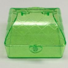 Plastic mini house shaped storage box