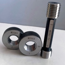 Metric Thread Plug Gauges: Internal Steel Spline Screw Go-NoGo Gauges