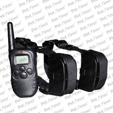 New product dog pet trainers nylon strap 300m remote Anti Bark Pet Trainer