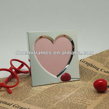 heart shape photo frame metal frame
