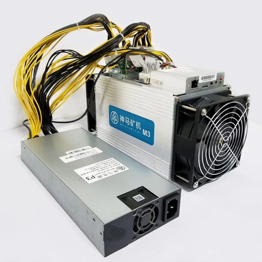 Stock Available Used Miner Microbt Whatsminer M3 Ming Machine