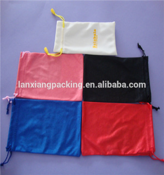 China Wholesale Silkscreen Printing Soft Microfiber Cell Phone Pouch