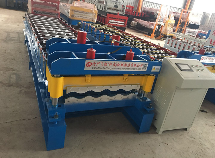 glazed tile roll forming machine