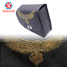 Wholesaler Unilateral Retro PU Leather Eagle Saddlebag for Harley 883 1200