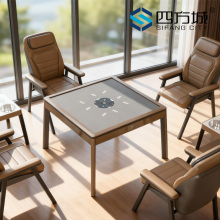 Elegant Antique Bronze and Gold Mahjong Table T660