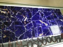 Translucent Blue sodalite laminated slab