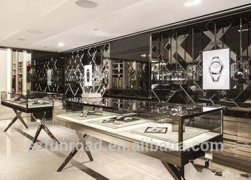 High end watch box display showcase