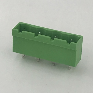 180 degree straight PCB terminal block connector