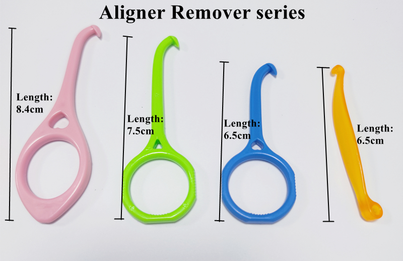 Food Grade Orthodontic Silicone Dental Aligner Tray Seater  Helps seat aligner trays properly Chewing increases blood circulation and can aid patient discomfort Scented and unscented Made of soft plastic Now sold in 2-packs.