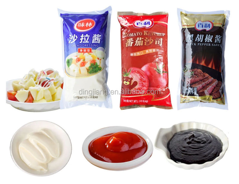 Automatic vertical form film seal liquid pack machine for 1kg drink