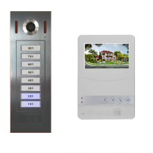 4 wires video direct calling system for apartments
